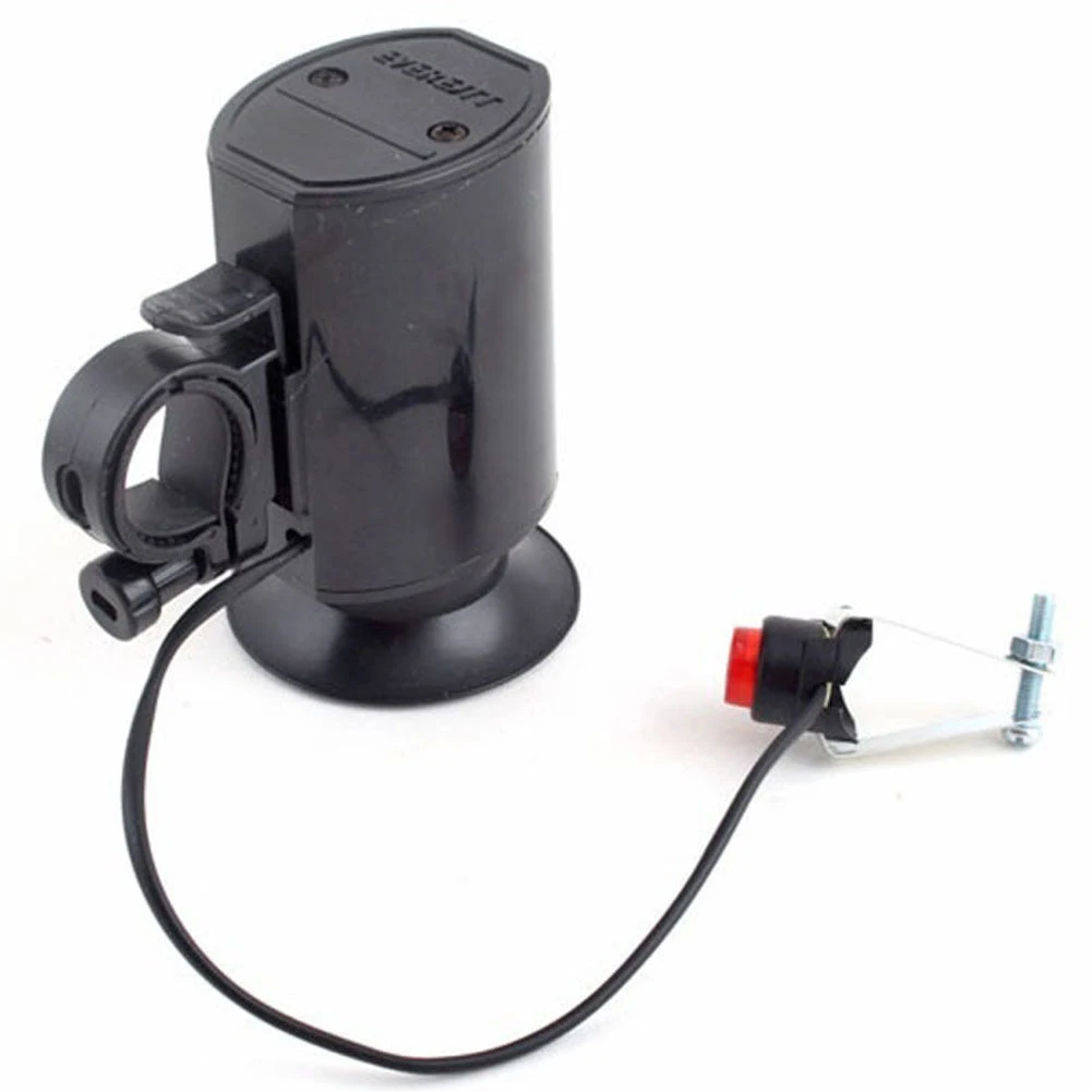 6 Sounds Super Loud Electronic Bicycle Bell Bike Horn Siren Ring Alarm Speaker