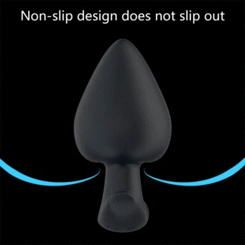 Prostate Stimulator Vibrator For Beginner Sex Toy For Male Prostate Massager Dildo Anal Plug Silicone Wireless Vibrator Buttplug 5