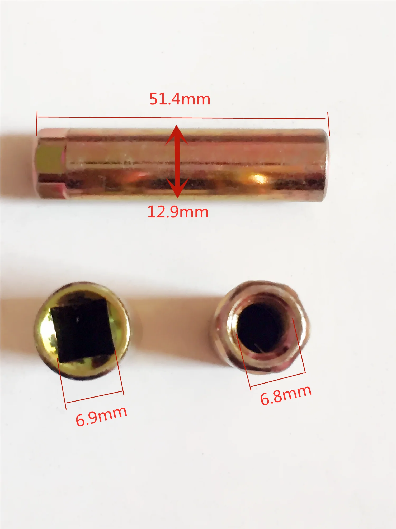 

1pc 2pcs Drive shaft,Drive shaft of cropper,mower/grass cutter/trimmer fittings,Connector connecting lawn mower