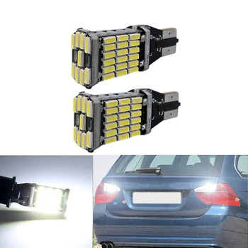 

2x Canbus Car LED Lamp W16W Led T15 4014 Chip Backup Reverse Light Bulb For BMW 5 Series E60 E61 F10 F11 F07 E39 E90 Mini Cooper