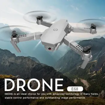 

XKJ 2020 E68Pro Mini Drone 4K 1080P Wide Angle Camera Drones Wifi FPV Height Hold Mode RC Foldable Quadcopter Dron Kid's Gift