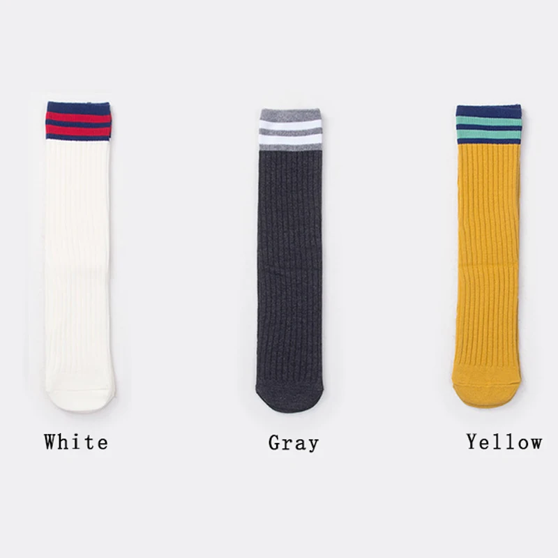 Милые хлопковые дышащие зимние женские полосатые носки, женская мода, Простой Носок, женские цветные повседневные трендовые носки для девушек