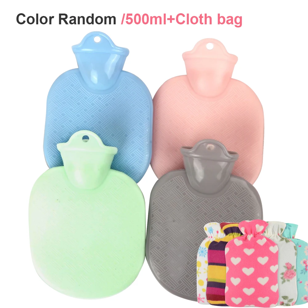 Hot Water Bottle Cover Explosion-proof Cloth Warm Bag Removable Washable 500-2000ML | Бытовая техника