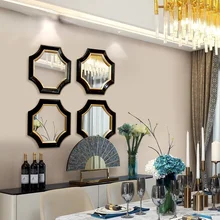 

American Living Room Wall Hanging Hanging Combination Fireplace Hall Background Wall Hanging Mirror Hallway Bathroom MirrorCD