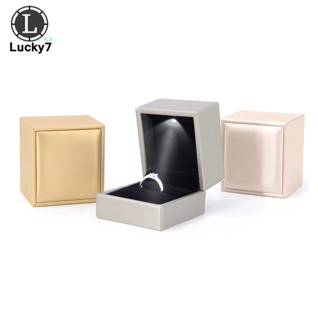 Opulent Earring Boxes | Metallic Faux Leather Gift Boxes | Wholesale