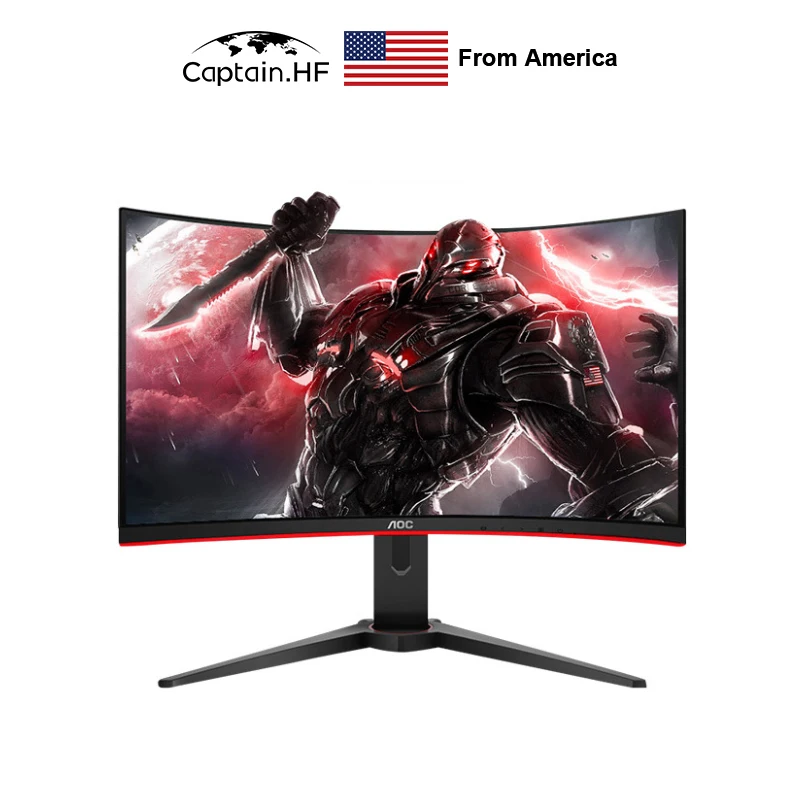31 5 дюймовый изогнутый игровой монитор US Captain CQ32G2E FreeSync Premium 1 мс 144 Гц QHD