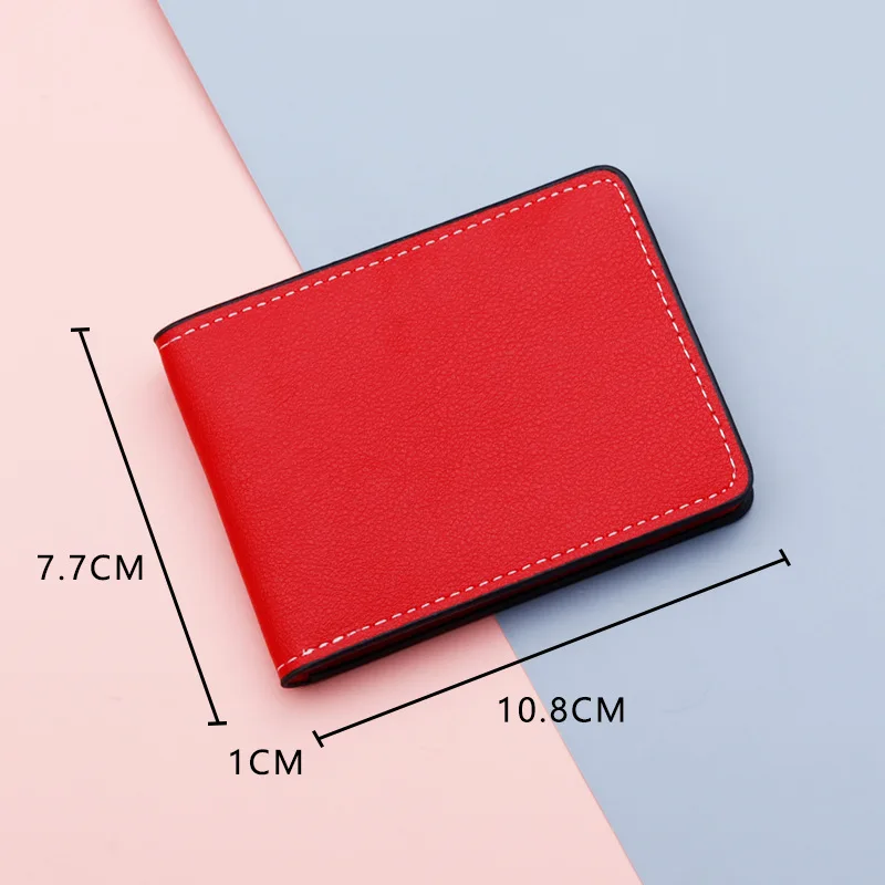 Passport Holder Ultra-Thin Leather Cover for Driver License Car Documents