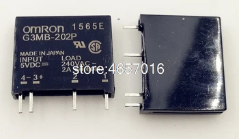 

10PCS 5V 12V 24V Solid State Relay Module G3MB-202P PCB Mounting SIP SSR AC 240V 2A Snubber Circuit Resistor DC-AC Relay Module