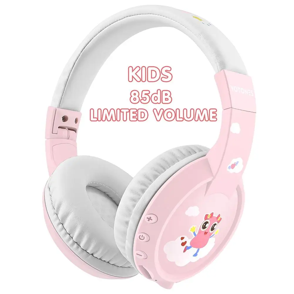 VT02 Bluetooth наушники мультфильм Беспроводные наушники с стерео Микронаушники Детские Обучающие Наушники Аксессуары