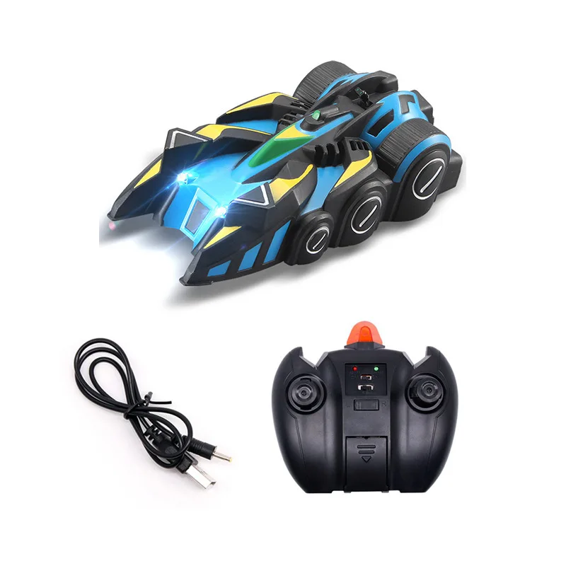 Carro de Escalada de Parede com Controle Anti-gravidade para Teto de Corrida Presente para Crianças Remoto Brinquedo Elétrico 14 Carro de escalada de parede com controle