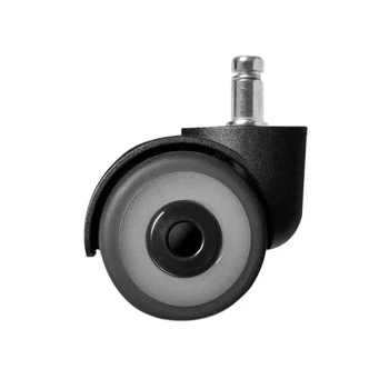 

5Pc Universal Mute Caster 2 Inch Replacement Office Chair Swivel Rubber Rollers Wheels For Furniture Hardware