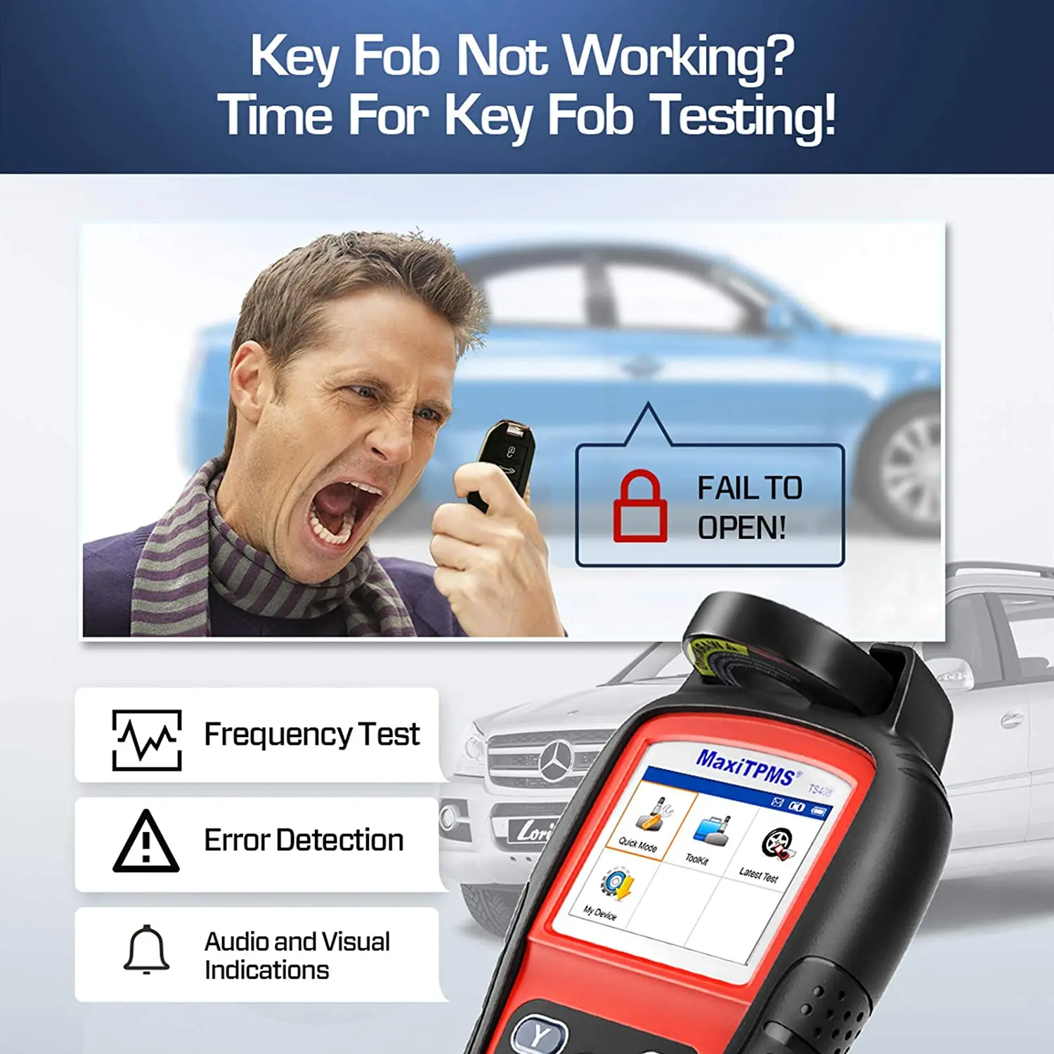 Autel TS408 TPMS Relearn Tool Tire Pressure Monitor Sensor Programing TPMS Tool MX-Sensor Activation Program Key Fob Testing cheap car inspection equipment