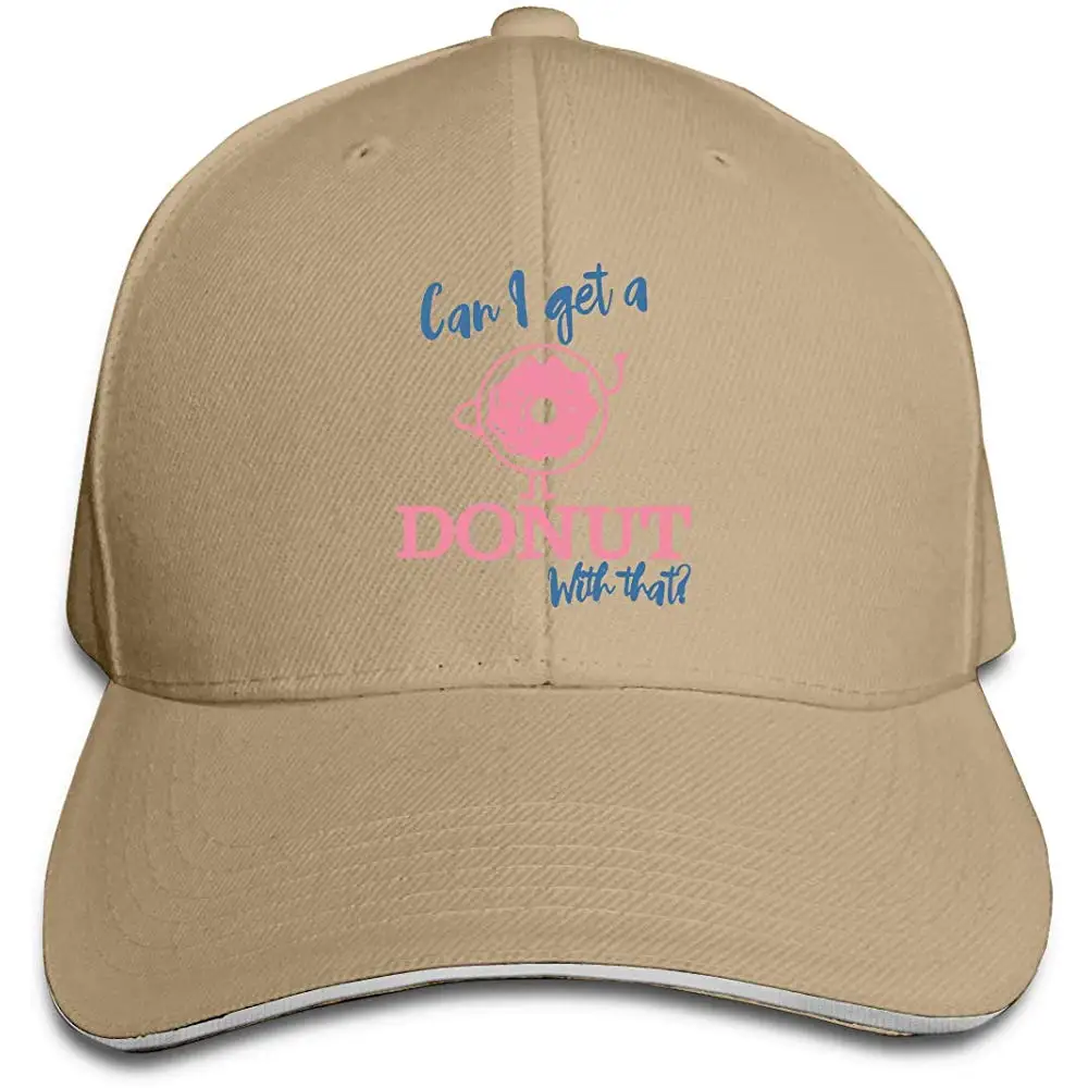 TSDFCCan I Get A Donut with That Cap Unisex Low Profile Cotton Hat Baseball Caps Navy |