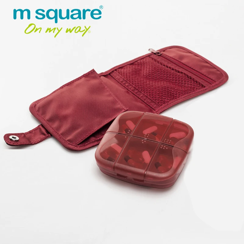 Red Set With Bag М квадратная аптечка первой помощи сумка ящик для путешествий для конфет и ювелирных изделий таблетница Медицинский Набор аксессуары для путешествий Органайзер - Цвет: Red Set With Bag