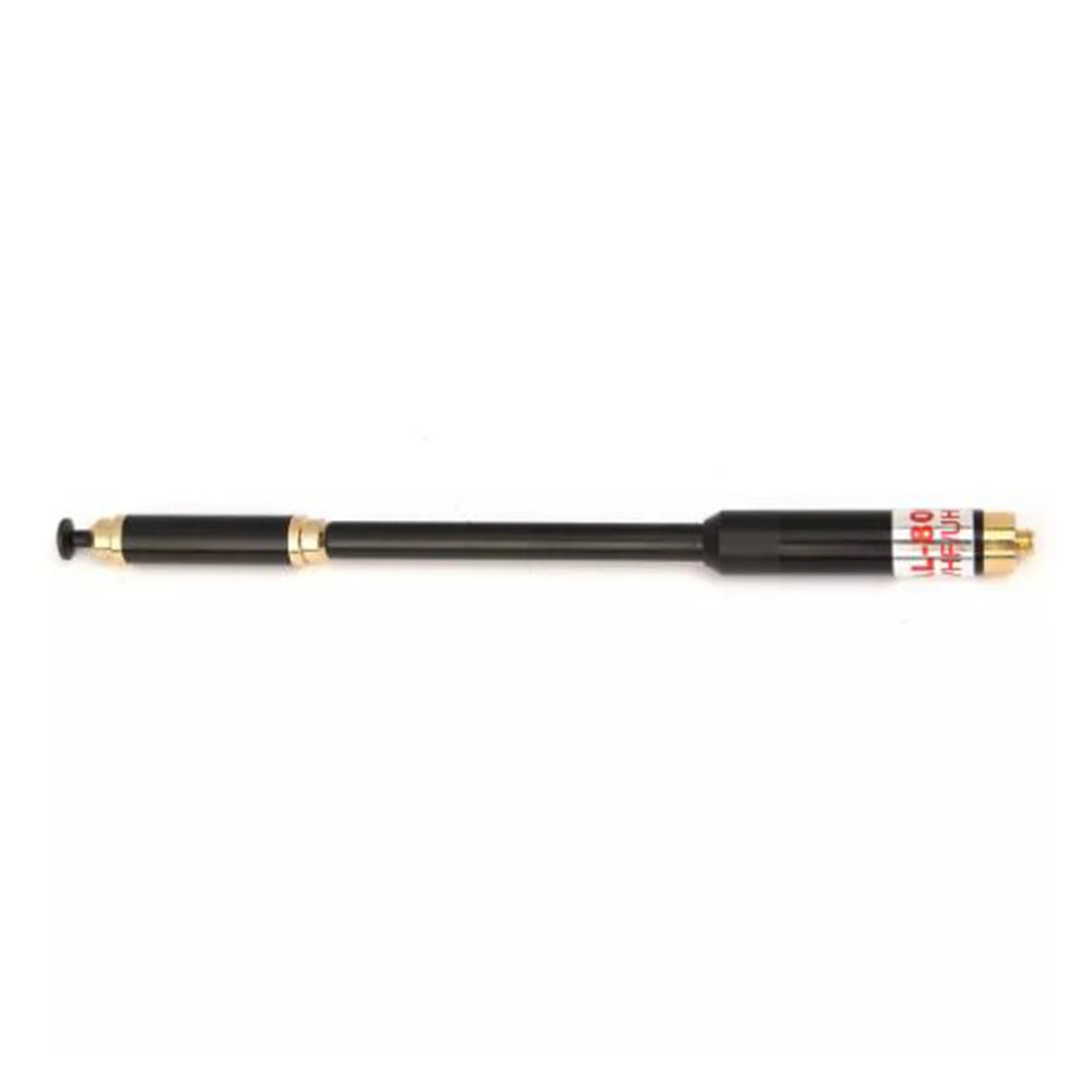 VHF/UHF Dual Band с высоким коэффициентом усиления с большим радиусом телескопическая антенна SMA-F регулировать антенна для UV-5R UV-B6 дома коммуникационное оборудование