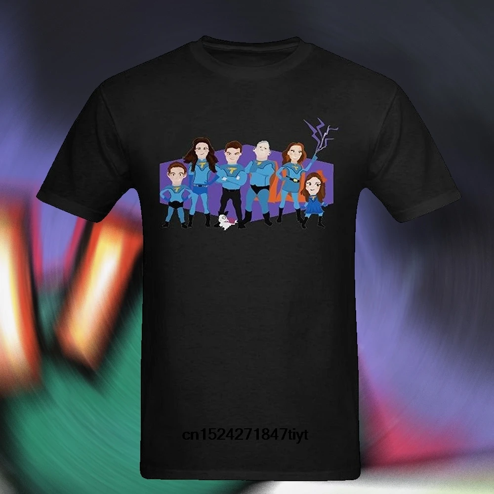 Men's The Thundermans Cartoon Painting 