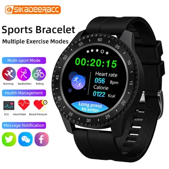 

F17 Sports Smart Band Bracelet IP68 Full Touch Wristband Sport Tracker Blood Pressure Monitor Fitness Calories Remote Camera Men