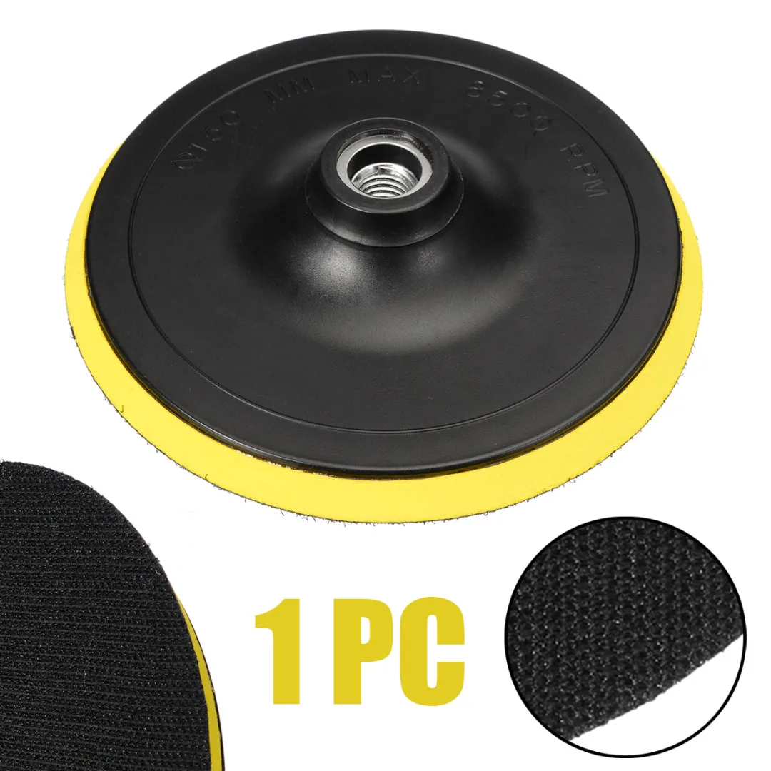 

1pc Car M14 Backing Pad 3/4/5/6/7" Inch Car M14 Backing Plate Pad Hook & Loop Polisher Polishing Buffing Pad for Car Wash Parts