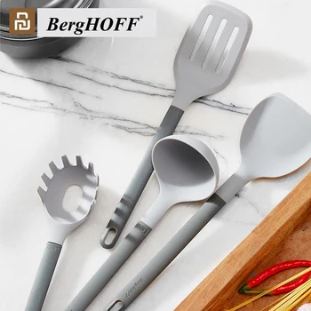

xiaomi youpin BergHoff silicone spatula non-stick pan guard spatula heat resistant kitchen household cooking frying spatula