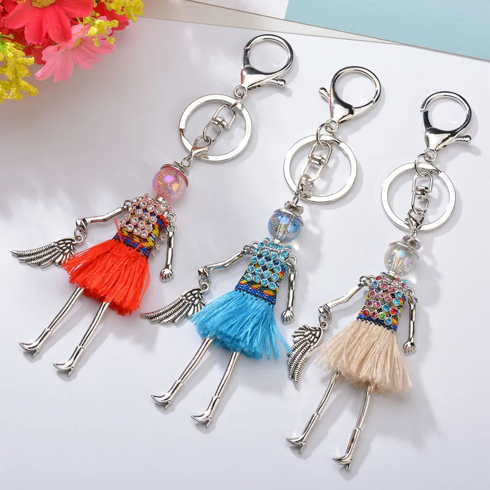 FashionKeychainsBagKeyringsCharmsLadiesKeychainsForWomen