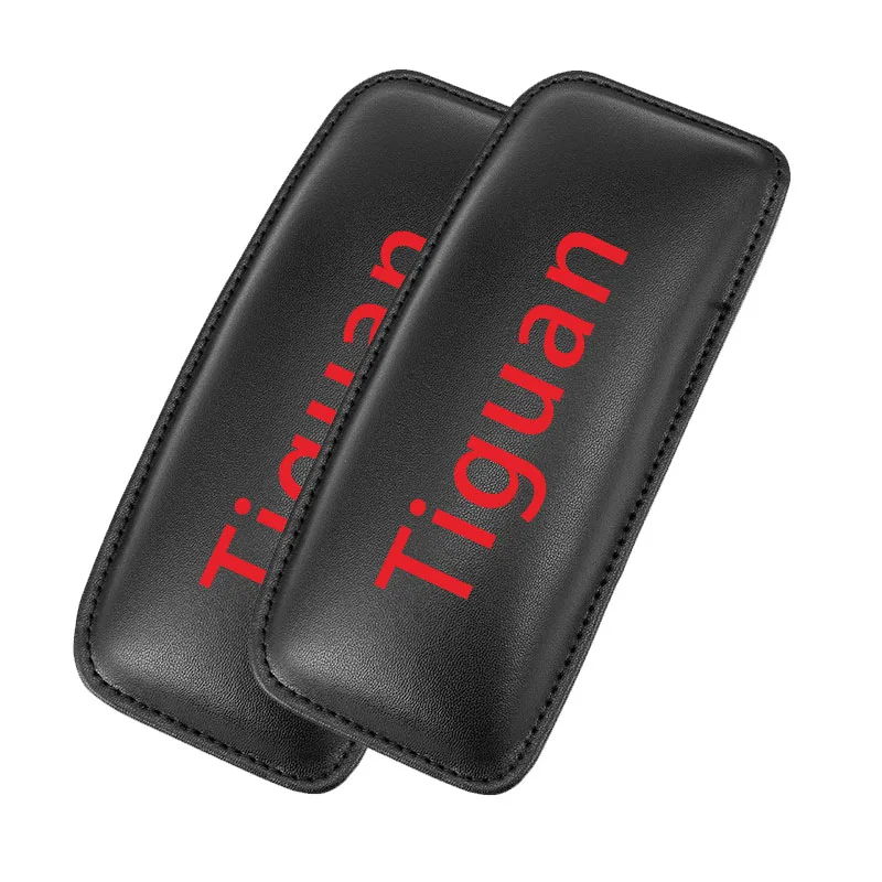Подушка для ног, автомобильный наколенник для Volkswagen Tiguan, подлокотник для салона, автомобильные аксессуары - Название цвета: 2pcs