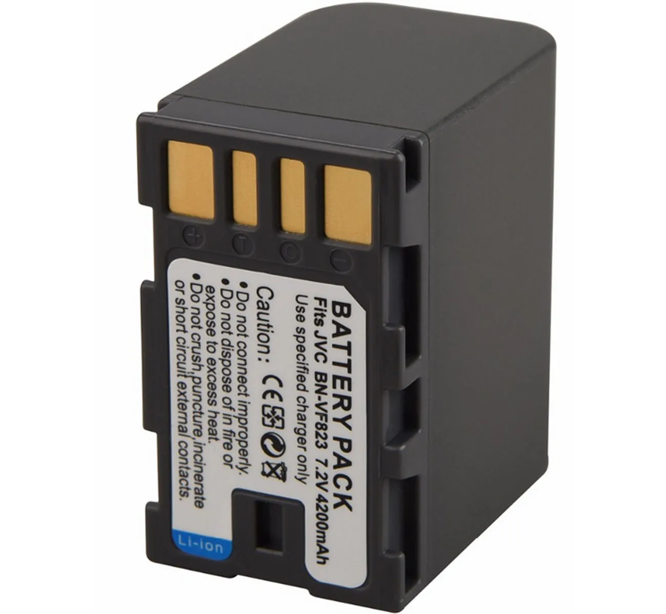 BN-VF823U батарейный блок для видеокамеры JVC GY-HM70U, GY-HM100U, GY-HM150U, GY-HM170U, GY-HM170E, GY-HM180U, GY-HM180E