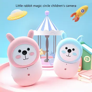 

Kids Digital Camera Dual lens sport Bear Children Camera 2.4 Inch Screen Toy Camera Boys Girls Birthday Gift
