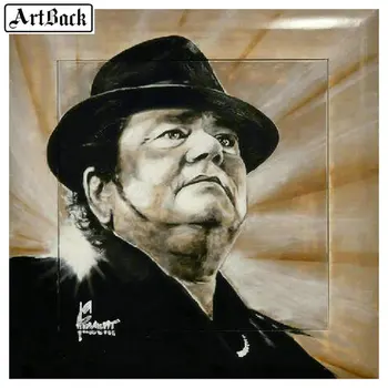 

5d diamond painting Dutch Andre Hazes full square & round portrait 3d diamond mosaic embroidery decoration 80x80cm