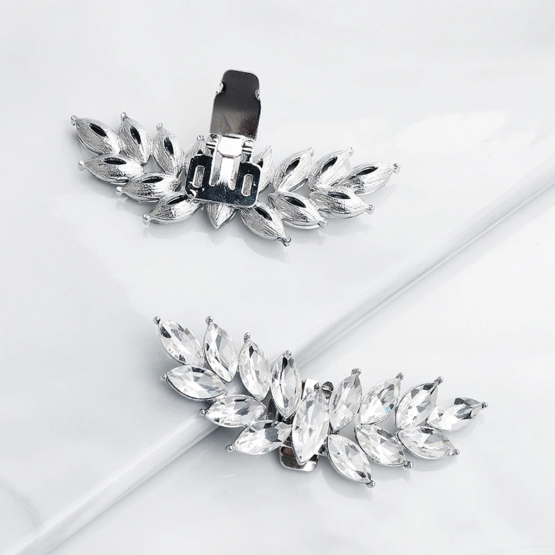 Miallo Fashion Bridal Shoe Accessories Prom Women Shoe Buckle Crystal Wedding Clips Bride Bridesmaid Trendy Party Gifts