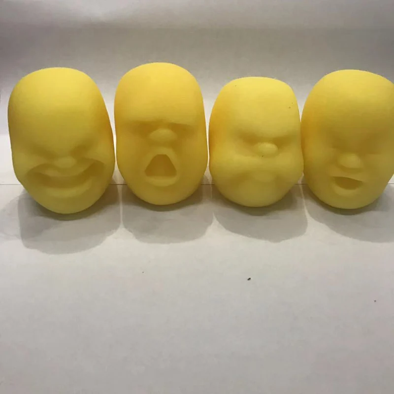 Новая странная игрушка кукла для лица декомпрессионная игрушка для лица декомпрессионный шар Детская декомпрессионная игрушка подарок антистресс снятие стресса игрушки - Цвет: Expression note