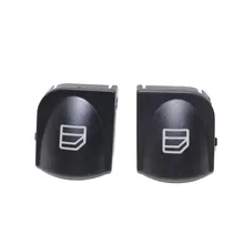 2 pçs para mercedes w203 C-CLASS interruptor de botão da janela de energia tampa do console caps c320 c230 c240 c280 interruptor da janela capa