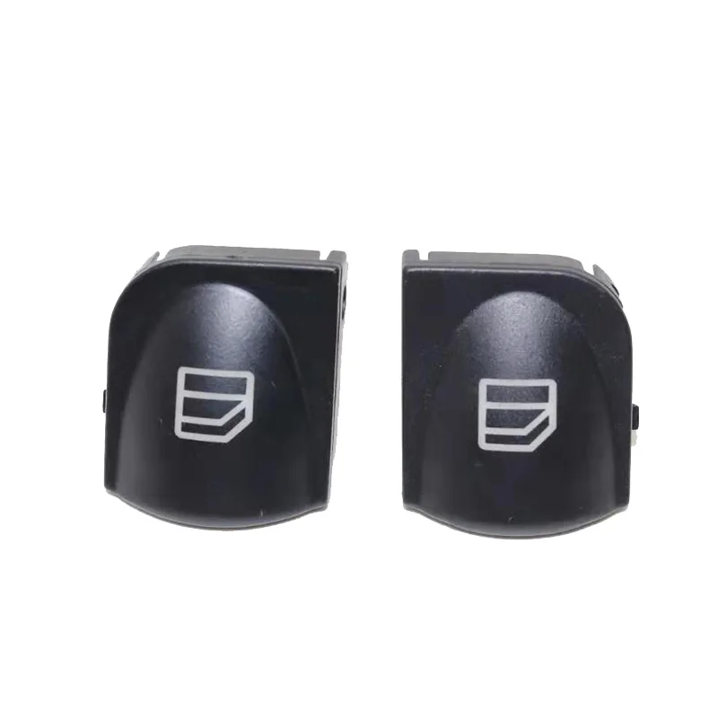 2 pçs interruptor da janela capa para mercedes w203 C-CLASS interruptor de botão da janela de energia tampa do console caps c320 c230 c240 c280