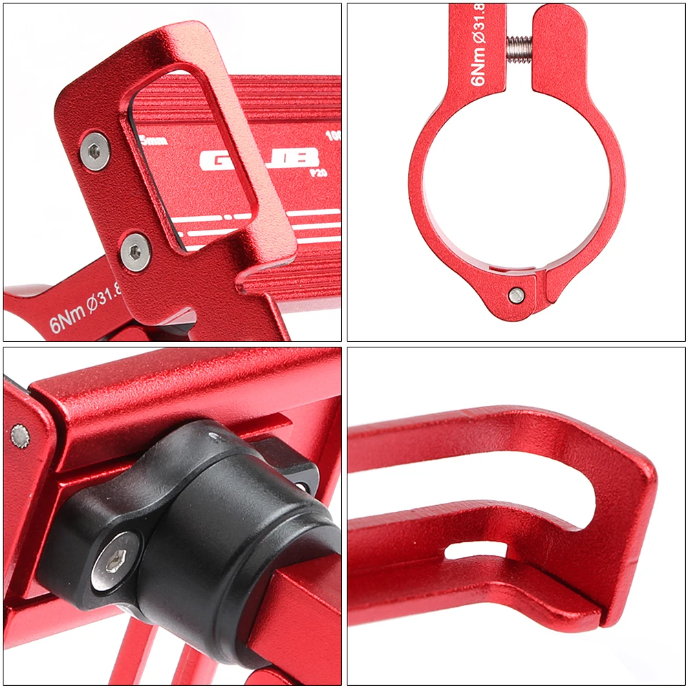 360 Degree Rotating Mountian Bike Phone Mount Universal Adjustable Bicycle Handlebar Cell Phone GPS Mount Holder Bracket