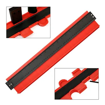 

20 Inch Contour Gauge Marking Tool Plastic Profile Copy Contour Meter Standard Wood Tiling Laminate Tiles General Tools