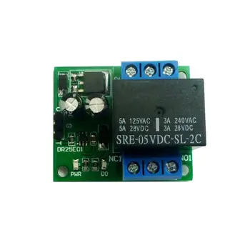 

Taidacent DC5V/6-24V 5A Double Pole Double Throw DPDT Relay Self-Locking Bistable Relay Module for LED Motor Smart Home Control