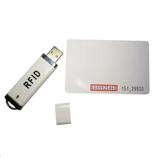 Мини портативный RFID 125 кГц 13,56 МГц близость смарт EM карты USB ID Rfid считыватель карт