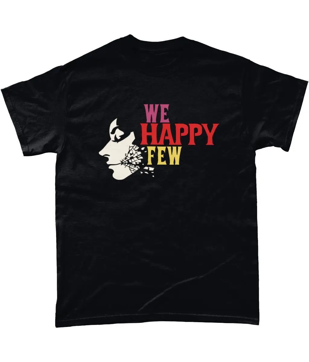 We Happy Few вдохновленная Футболка-PS4/Паровая/XBOX игра-маска крутая Повседневная