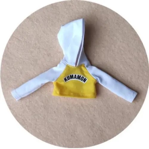 hoodie8 Новинка, Одежда для куклы Blyh, толстовка с капюшоном и длинными рукавами, шапка или комбинезон, штаны для ob24, Pullip, Barbies, Blyth, штаны, Одежда для куклы 1/6, аксессуары - Цвет: hoodie8