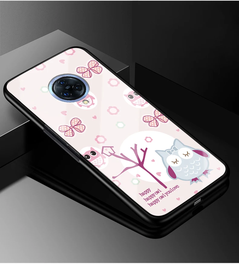 30 For vivo nex3 Tempered Glass Case Hard Back Cover Phone Case For Vivo NEX 3 NEX3 5g v1924a TPU Bumper Cases For VivoNEX3 - Цвет: 30
