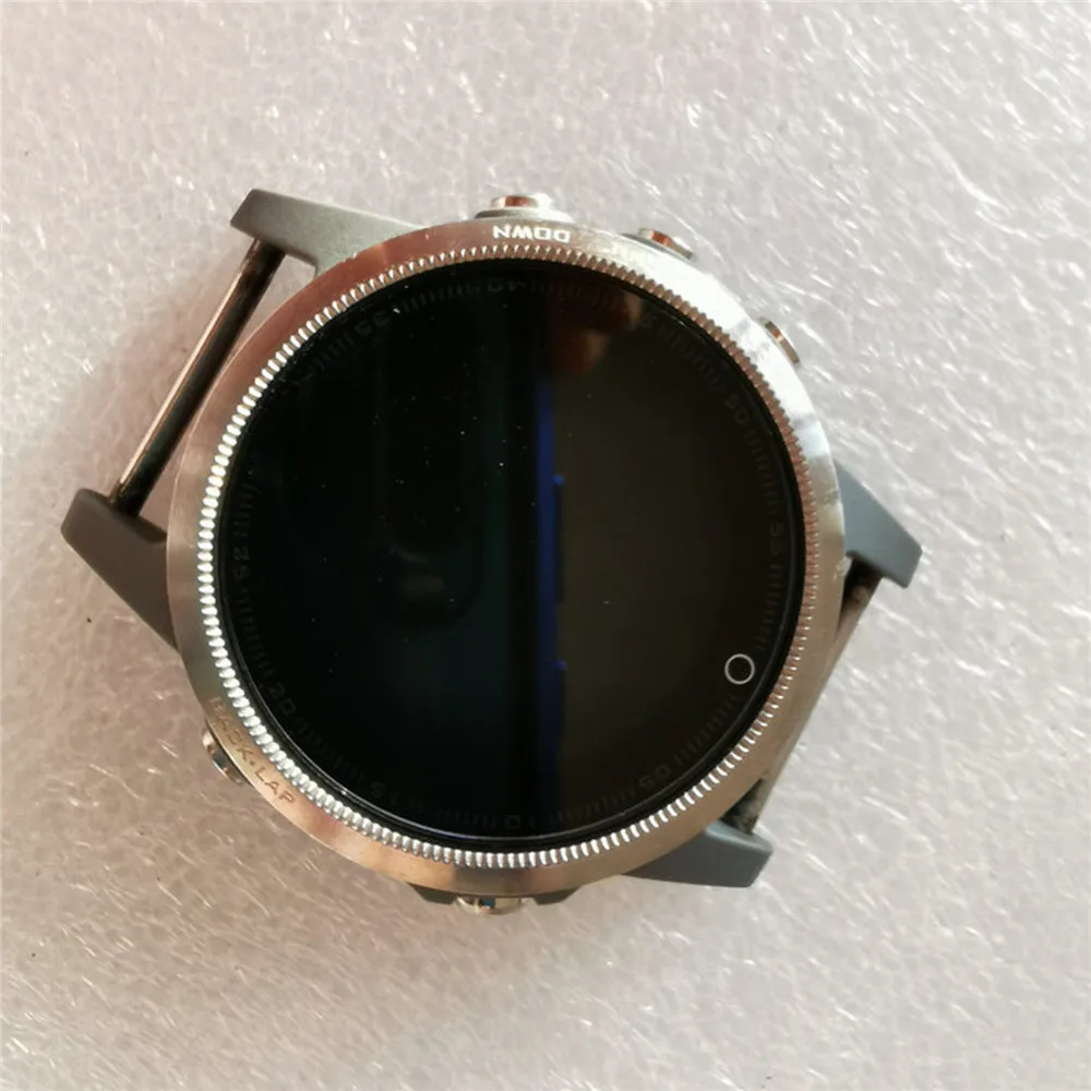 Замена ЖК-сенсорного экрана Запасные части для Garmin Fenix 5S Smartwatch аксессуары(б/у - Цвет: Lake Blue