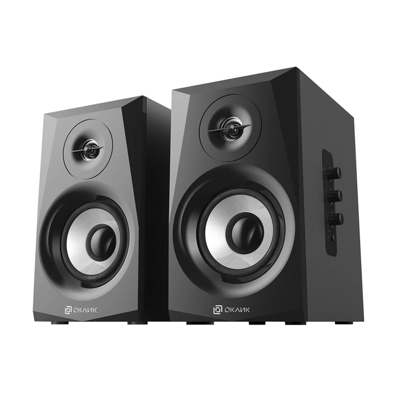 Колонки Bluetooth OKLICK OK 166 BT 2.0 черный|Компьютерные АС| |