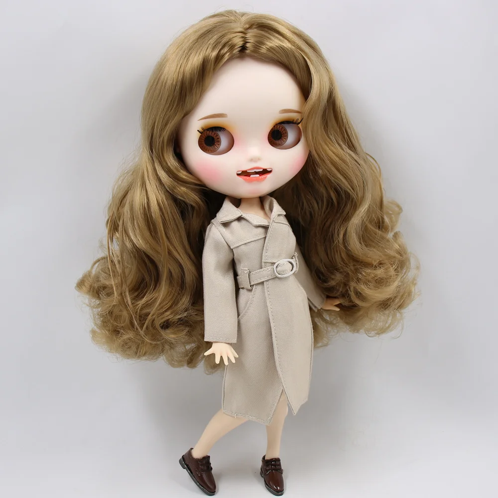 Наряды для Blyth Кукольное пальто с шапкой 3 цвета вариант костюм для 1/6 BJD, ICY, Pullip, Jerryberry