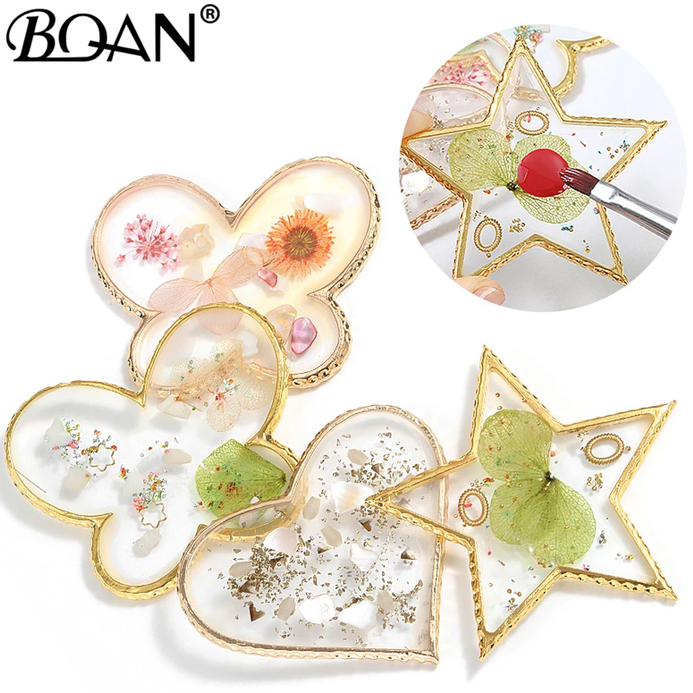 Butterfly heart-shaped Nail Color Mixing Palette Gel Polish Drawing Holder Shelf Paint DIY Art Display |