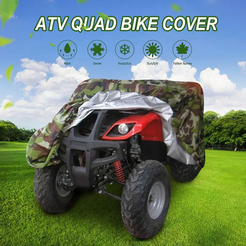 Чехол для мотоцикла с камуфляжным принтом ATV обложка пляж автомобиля с жесткими защитными чехол Водонепроницаемый скутер Защитная крышка