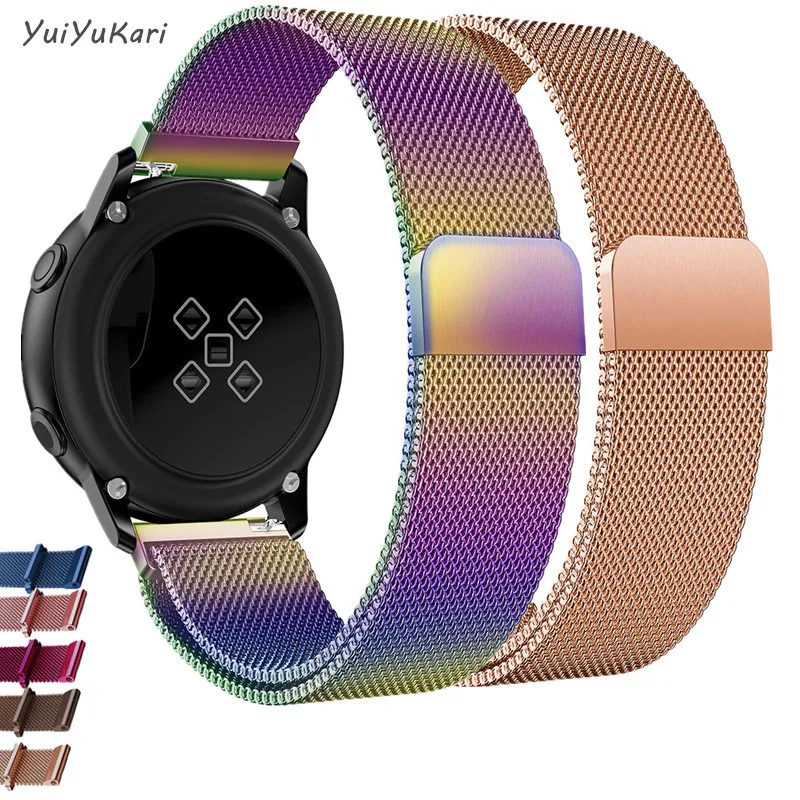 Galaxy Active 2 ремешок для samsung Watch 46 мм 42 gear S3 20 22 часов huawei watch GT amazfit Bip/Gtr 47