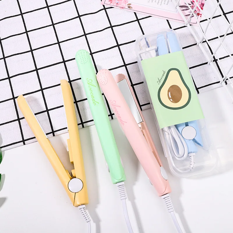 Fashion-Electric-Hair-Straightener-Iron-Ceramic-Mini-Hair-Curler-Styling-Tools-with-Hair-Curler-EU-Plug