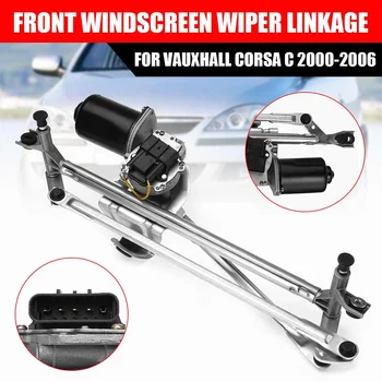 

RHD Car Front Windscreen Windshield Glass Wiper Motor Linkage 91498232 23001902 1270000 For Vauxhall Corsa C For Tigra