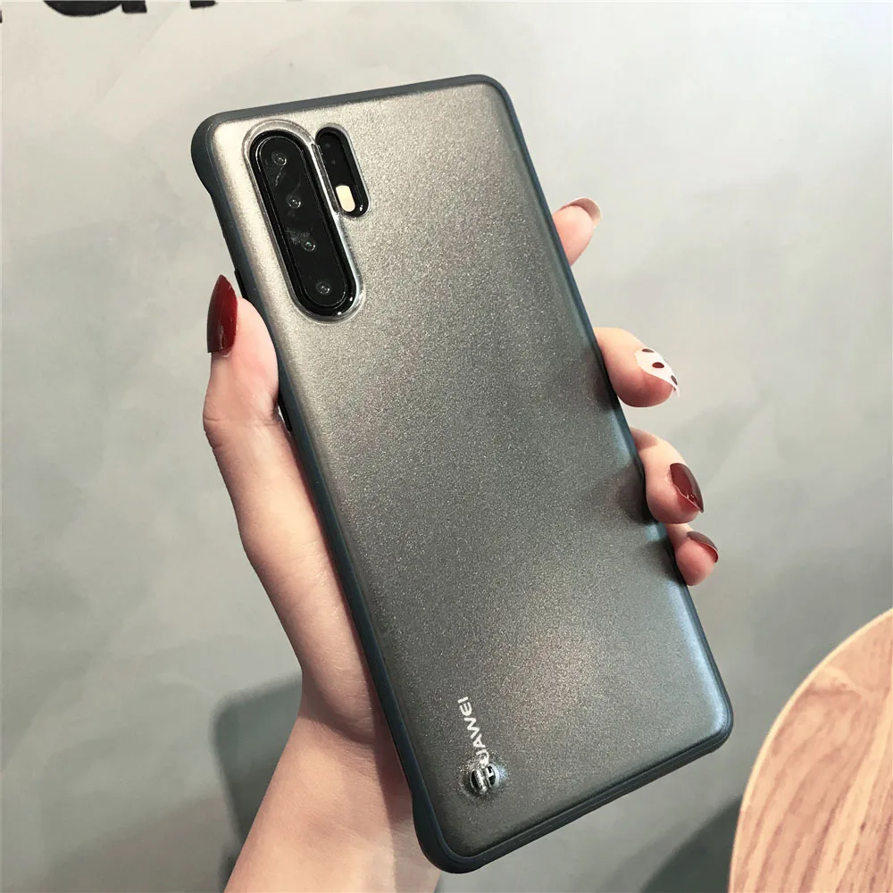 Оригинальный безрамный бампер для Samsung Galaxy Note 10 Plus 9 чехол PC + TPU матовый A10 A20 A30 A50 A70