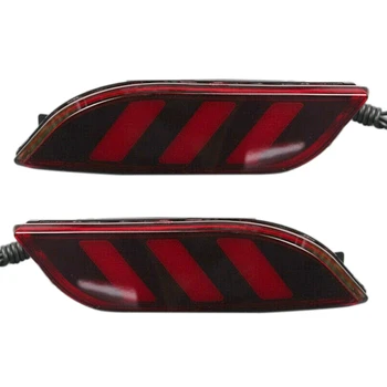 

LED Reflector Rear Tail Brake Fog Bumper Lights Fit for Jeep Compass 17-18