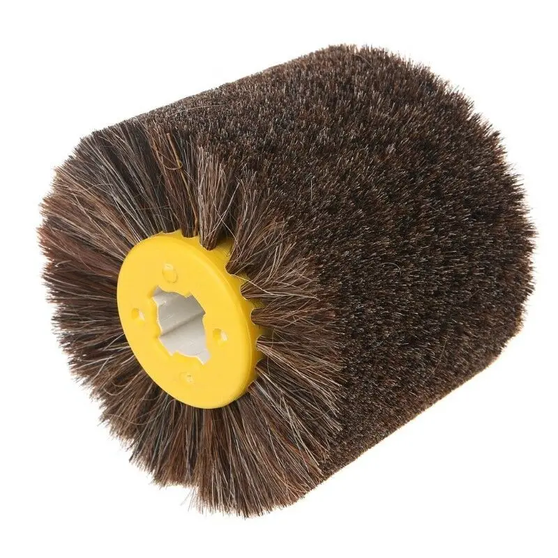 Deburring Grinding Wheel Horsehair Round Head Polishing Buffing Woodwork